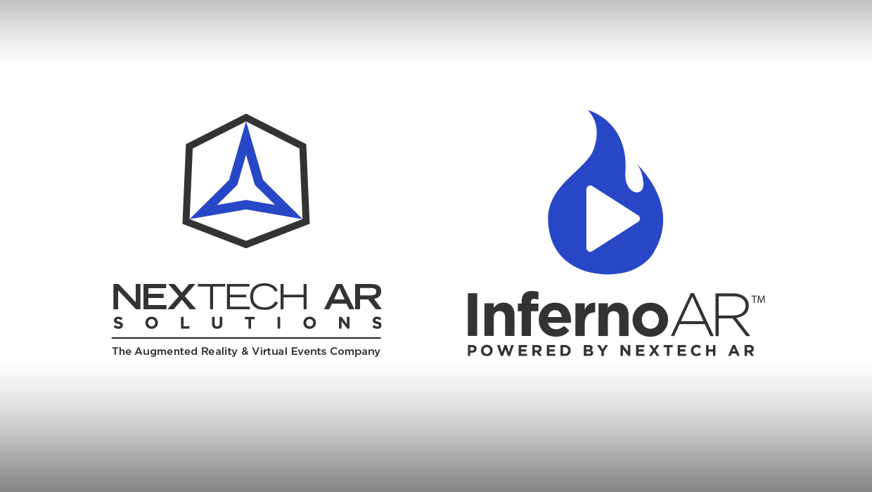 Nextech AR Solutions logo with Inferno AR logo