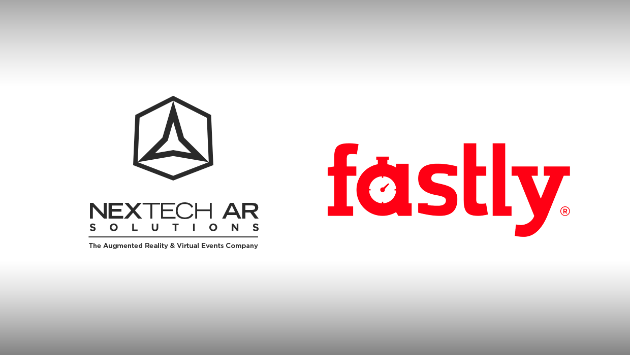 Nextech AR Solutions logo with Fastly logo