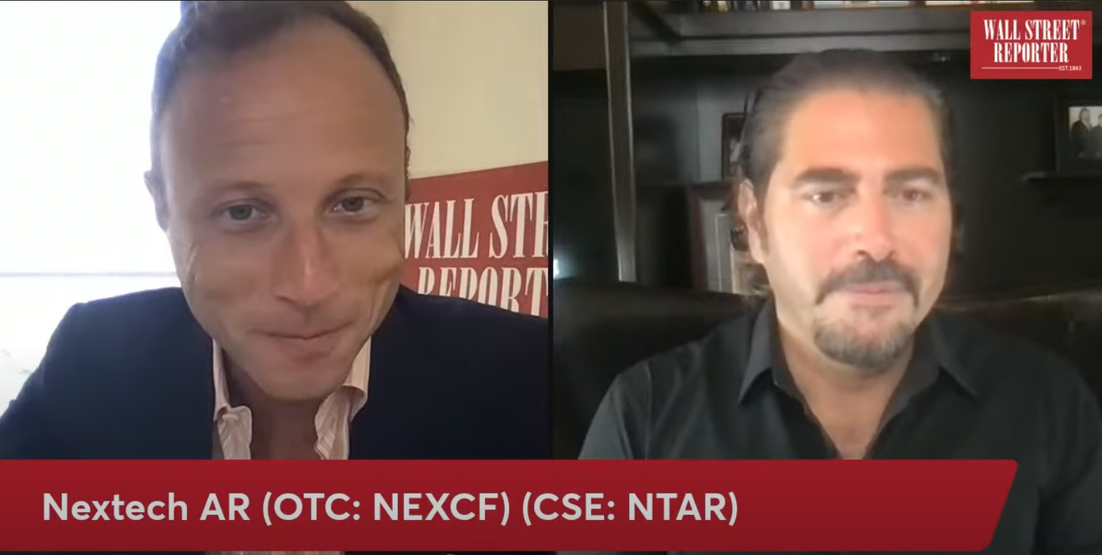 Nextech AR CEO Evan Gappelberg joined the Wall Street Reporter to discuss the ARitize Maps spin out.