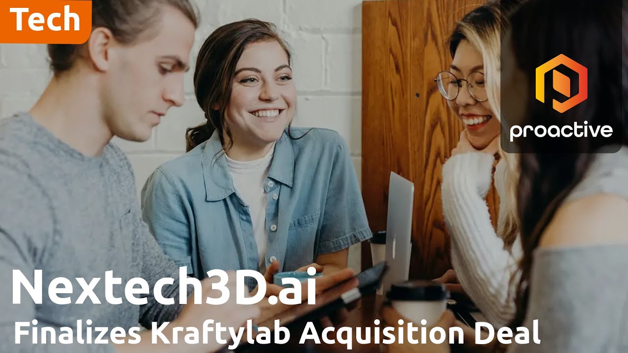 Nextech3D.ai confirms Krafty Labs acquisition aet to close in early January