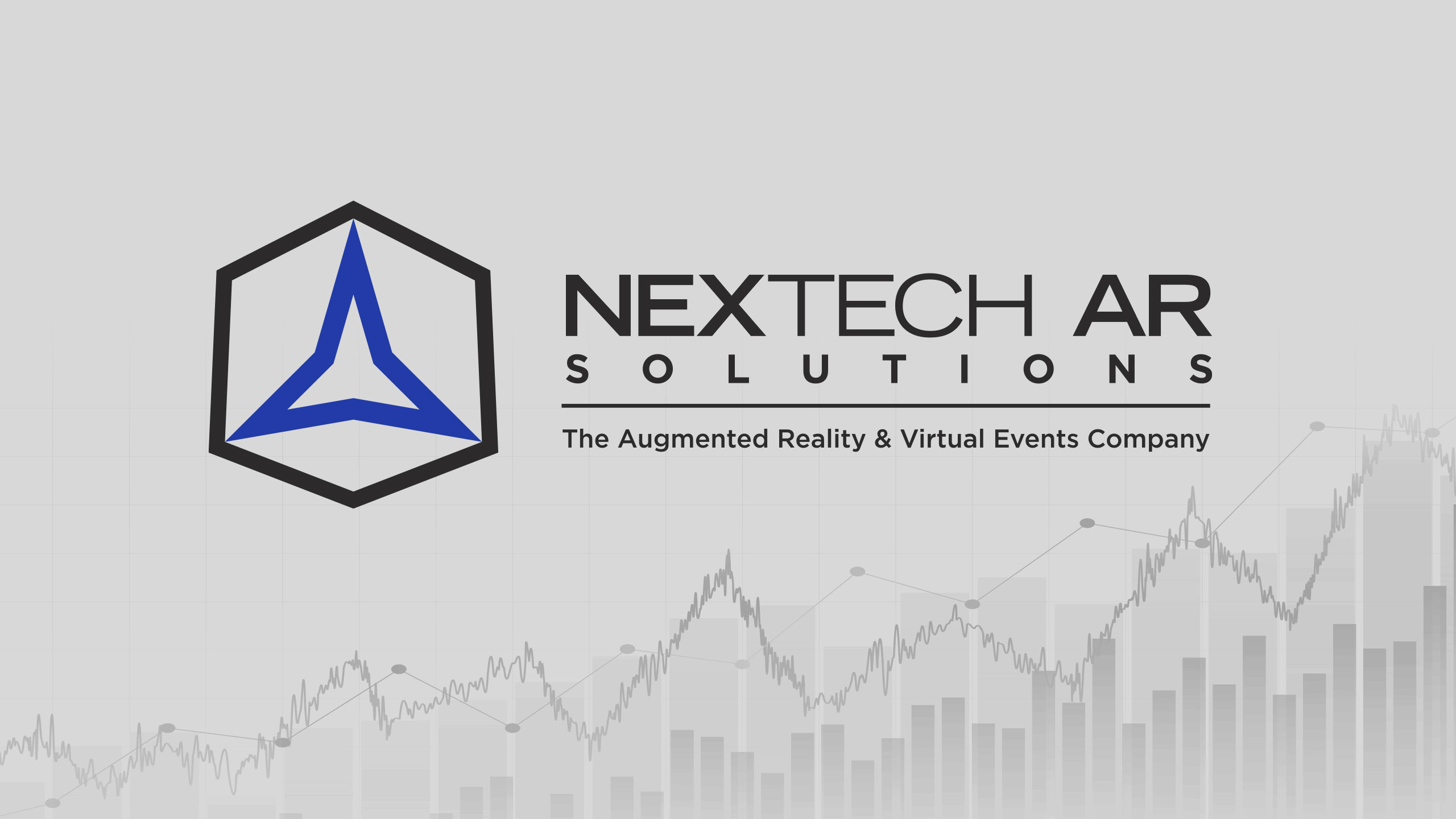 Nextech AR Solutions logo with chart