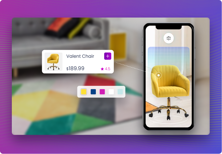 Amazon 3D and AR product assets with GLB/USDZ file generation, A+ content images, and marketplace-ready formatting from ARitize3D.